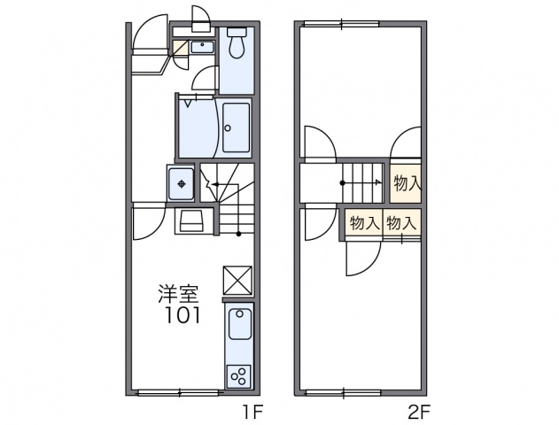 【間取り】 | プレミール　ラムタ