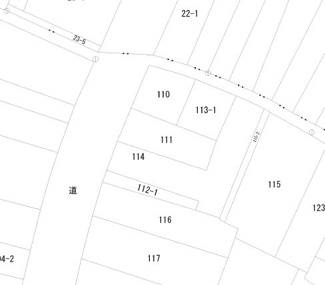 【土地図】 | 大館市比内町扇田字南扇田・売地