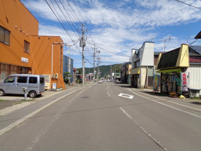 【前面道路含む現地写真】 | 大館市比内町扇田字南扇田・売地