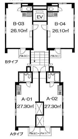 渋谷パールホームの間取り