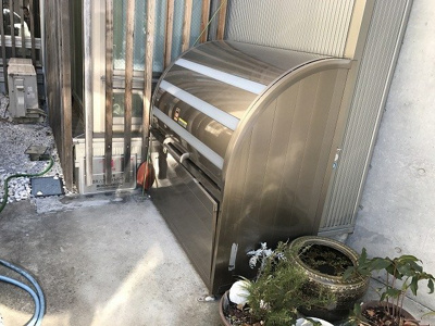 【その他共用部分】 | le chat/ルシャ | 敷地内ごみ置き場でごみ出しもらくらく～♪忙しい社会人さんや学生さんにもうってつけ！