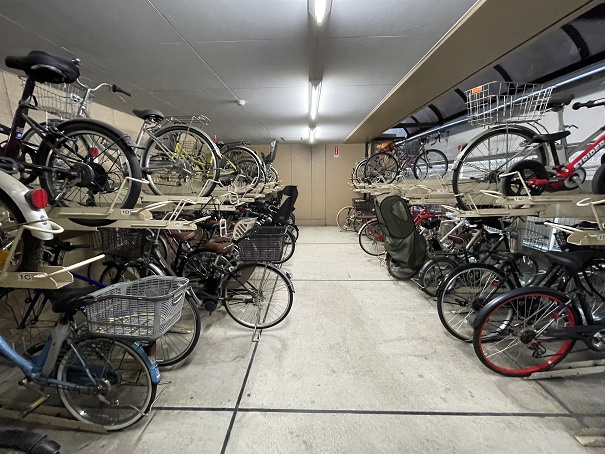 中央区築地１丁目の賃貸マンションのその他|駐輪場