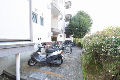【その他共用部分】 | 宮前平グリーンハイツ55号棟 | 駐輪場・バイク置場