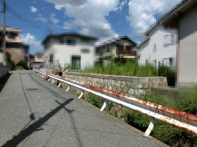 明石市二見町東二見　土地の前面道路含む現地写真