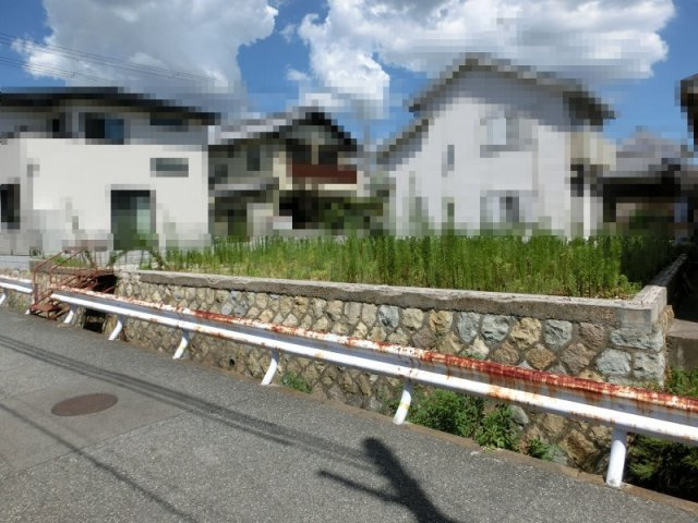 明石市二見町東二見　土地の前面道路含む現地写真