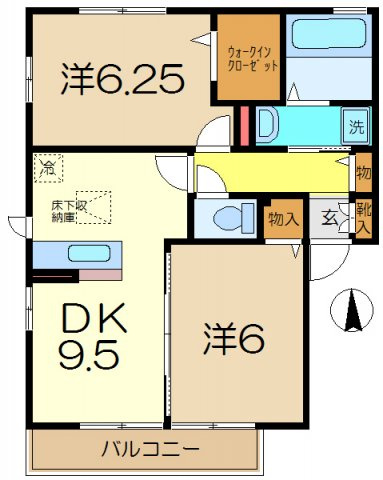 【間取り】 | シャトルエミネンス