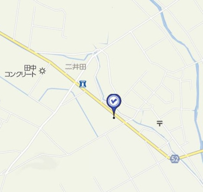 【地図】 | 大館市二井田字陣下・売地
