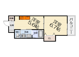 【間取り】 | ハイツシリウス