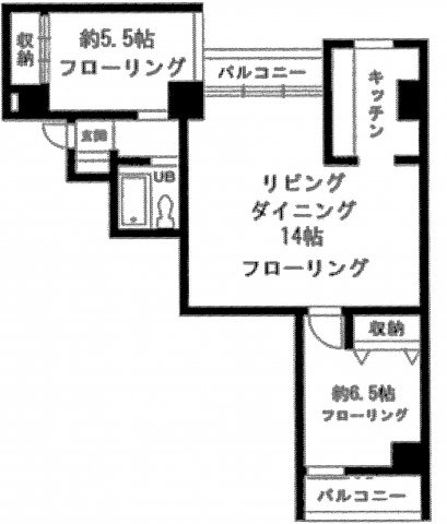 渋谷アトウビルの間取り