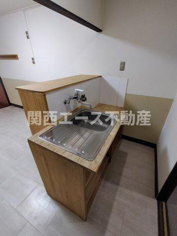 【キッチン】 | 花園西町１丁目貸家