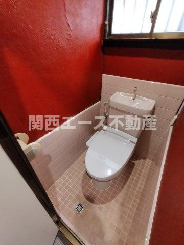 【トイレ】 | 花園西町１丁目貸家