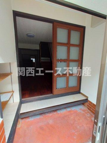 【玄関】 | 花園西町１丁目貸家
