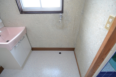 【設備】 | 横山アパート | 室内洗濯機置き場