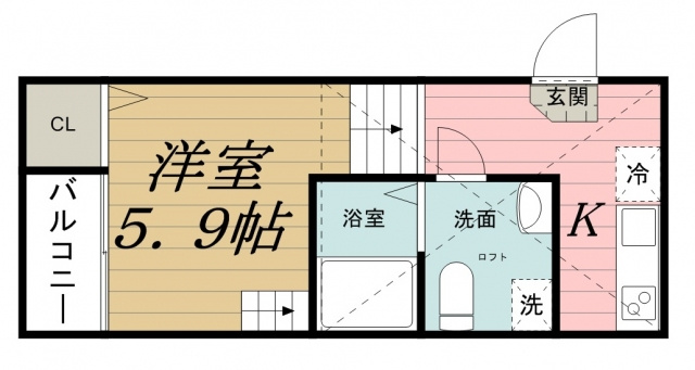 グランパレス蘇我の間取り