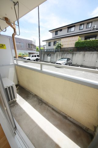 ヴィラ山口のバルコニー