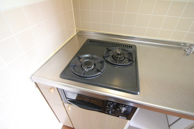 【キッチン】 | ガスキッチン2口