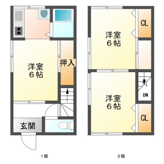 【間取り】 | 晴美荘
