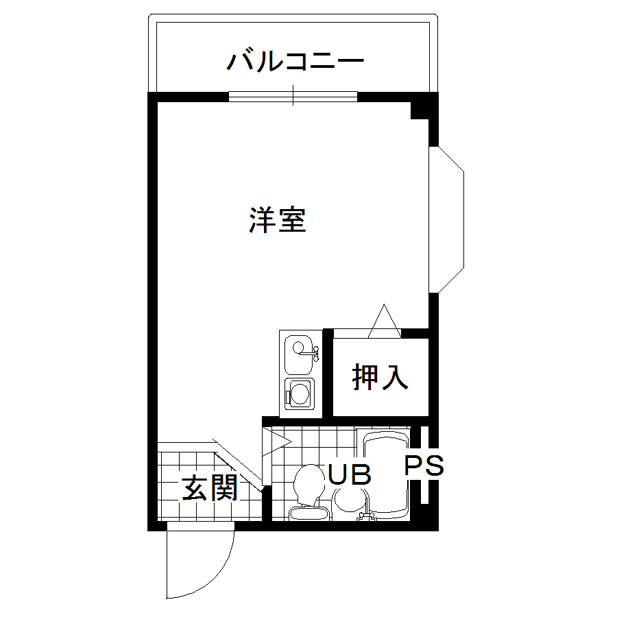 グランドハイツユタカⅡの間取り
