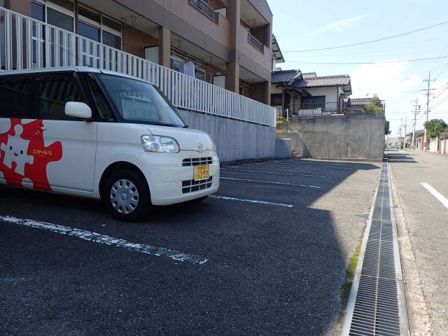 パークハイツAの駐車場
