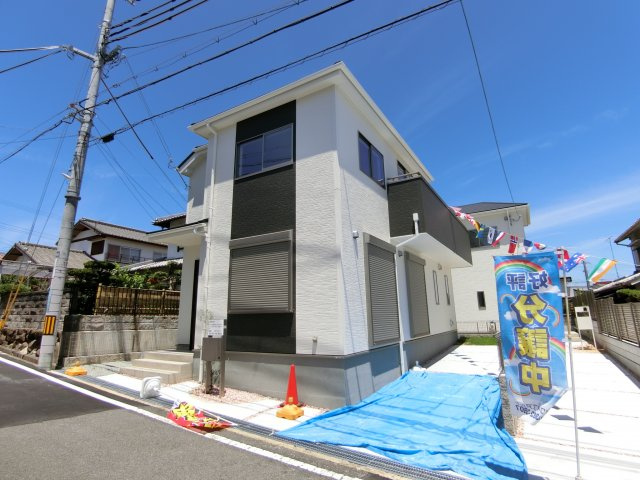 明石市大久保町高丘２期-1号棟 新築戸建の外観|外観も気になるポイント