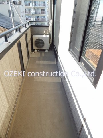 エクシーレのバルコニー
