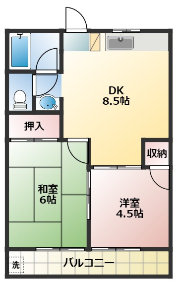 サンプラザの間取り