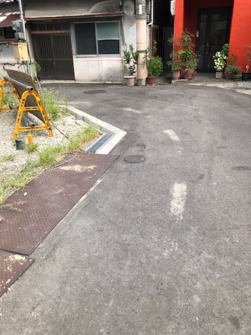 ケーズグランデ　深江南D号地の前面道路含む現地写真|前面道路含む現地写真です。