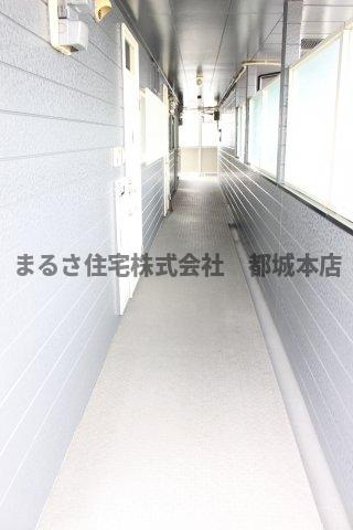 クレス中村のその他共用部分|共用通路です