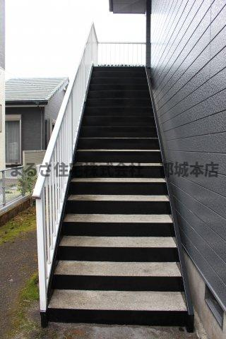 クレス中村のその他共用部分|共用階段です