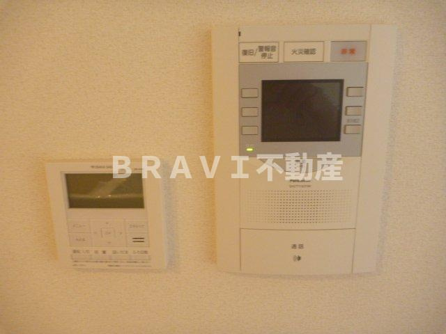 プレサンス心斎橋ニスト　BRAVI不動産のセキュリティ|【プレサンス心斎橋ニスト】モニター付きインターホン
