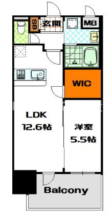 プレサンス心斎橋ニスト　BRAVI不動産の間取り|【プレサンス心斎橋ニスト】間取り