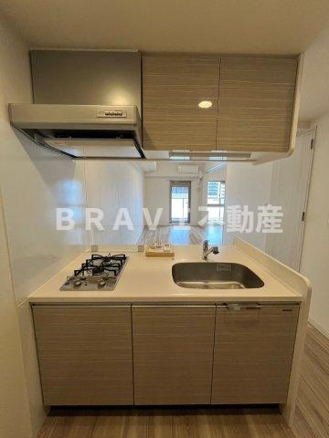 プレサンス心斎橋ニスト　BRAVI不動産のキッチン|【プレサンス心斎橋ニスト】キッチンでお料理をお楽しみください