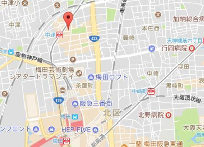 【地図】 | サンハイム第三中津