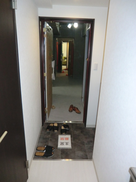 グランパシフィック木川東の玄関