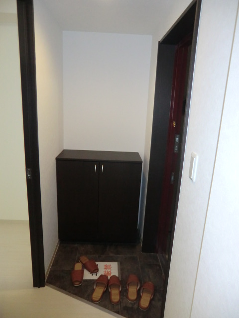 グランパシフィック木川東の玄関