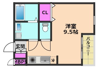 【間取り】 | ルミエール高槻