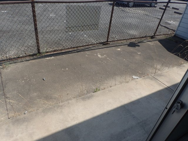 清水が丘ハイツの庭