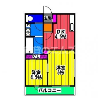【間取り】 | サンセリテ博多駅南２ | サンセリテ博多駅南２の間取り