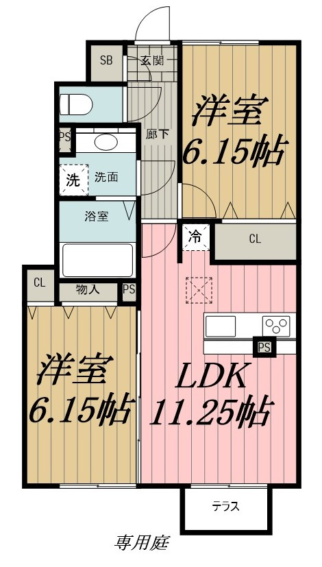 フェニックスの間取り