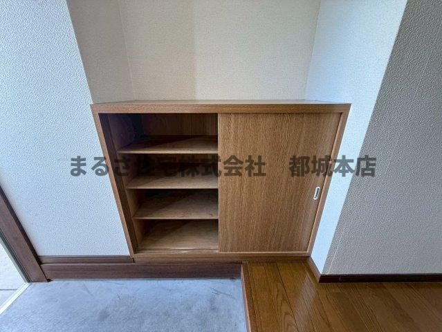 旭ヶ丘ハイツの収納|203の写真です