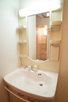 【洗面所】 | リバーサイド安藤 | 洗面台