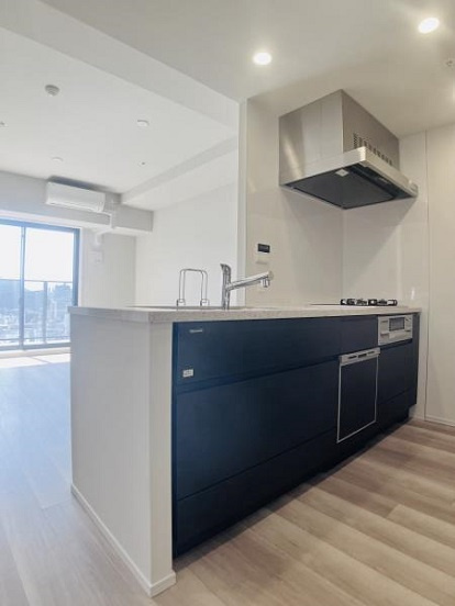 千代田区神田東松下町の賃貸マンションのキッチン