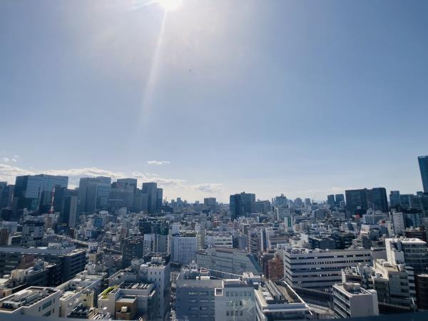 千代田区神田東松下町の賃貸マンションのバルコニー|眺望