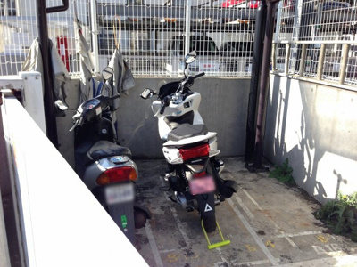 【その他共用部分】 | ヒルステージ日吉 | バイク置場