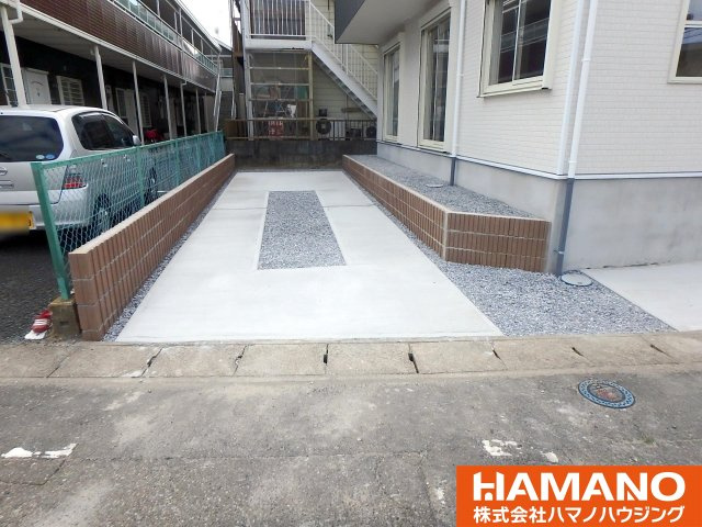 Cradle garden　筑西市二木成第1の駐車場
