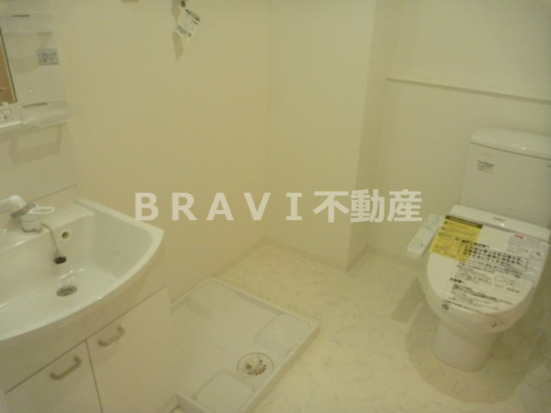 JPレジデンス大阪城東Ⅱ　BRAVI不動産の洗面所|洗面所です