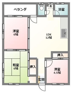 【間取り】 | コーポＴＹ | コーポＴＹ★那覇市宇栄原エリア