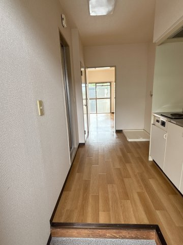 マンション新町の玄関