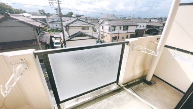 マンション朝倉のバルコニー