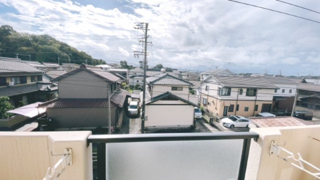 マンション朝倉の展望